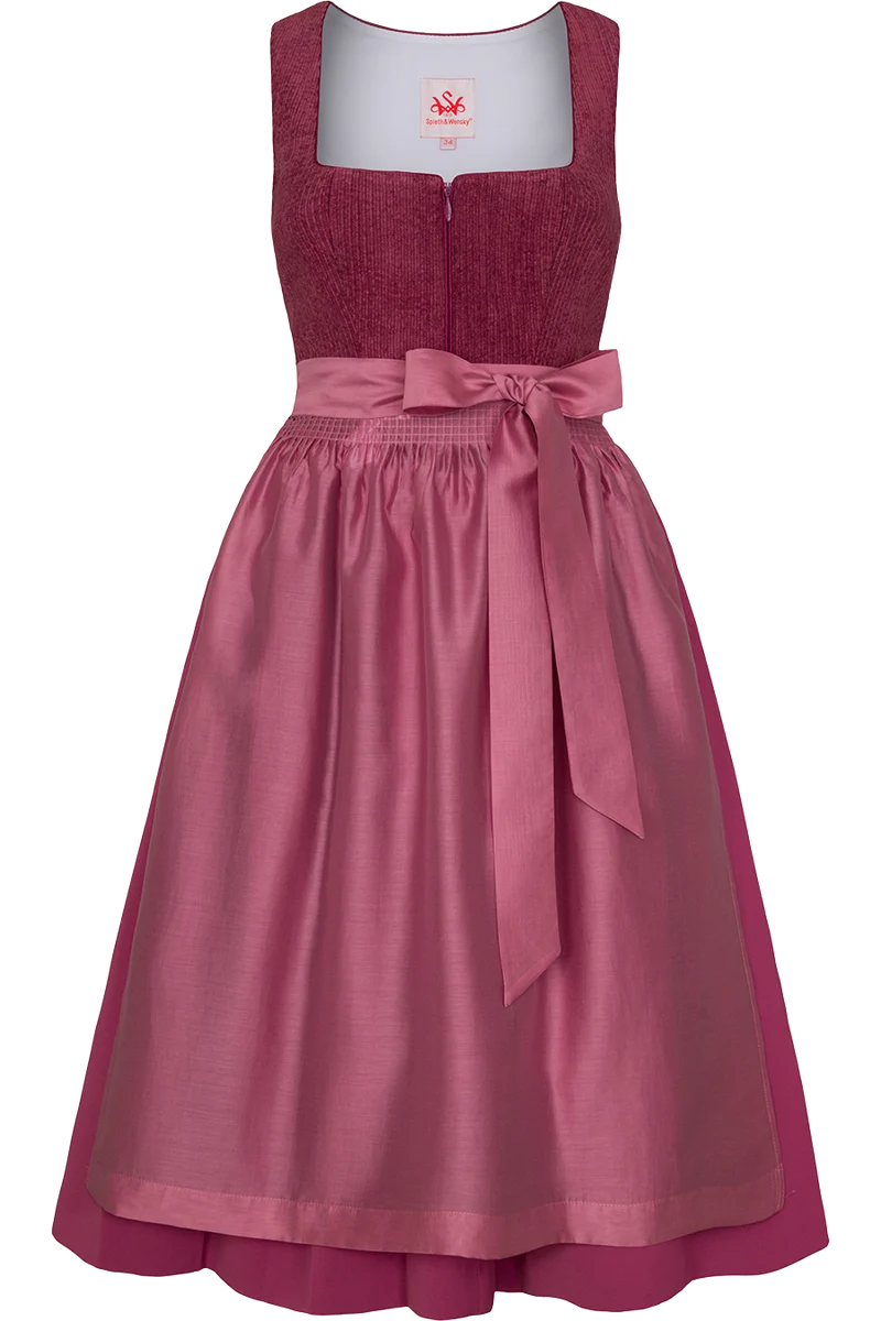 Mididirndl mit Cord