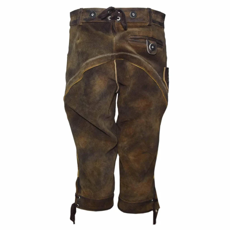 Zünftige Trachten-Bundhose mit Hirschstickerei