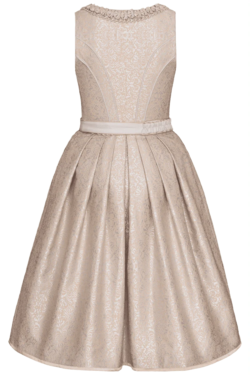 Midi-Dirndl mit Metallschließe
