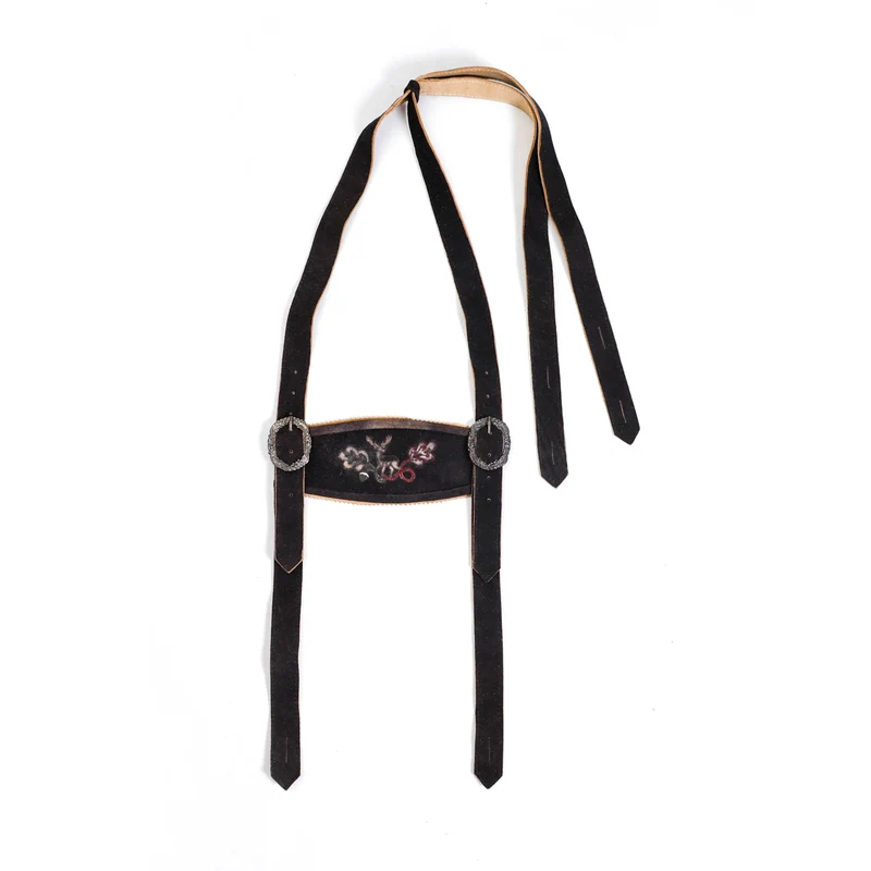 Hosenträger aus hochwertigem Leder für Lederhosen