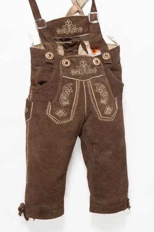 Trachtenhose Herren für Kirchweih mit Stickelementen
