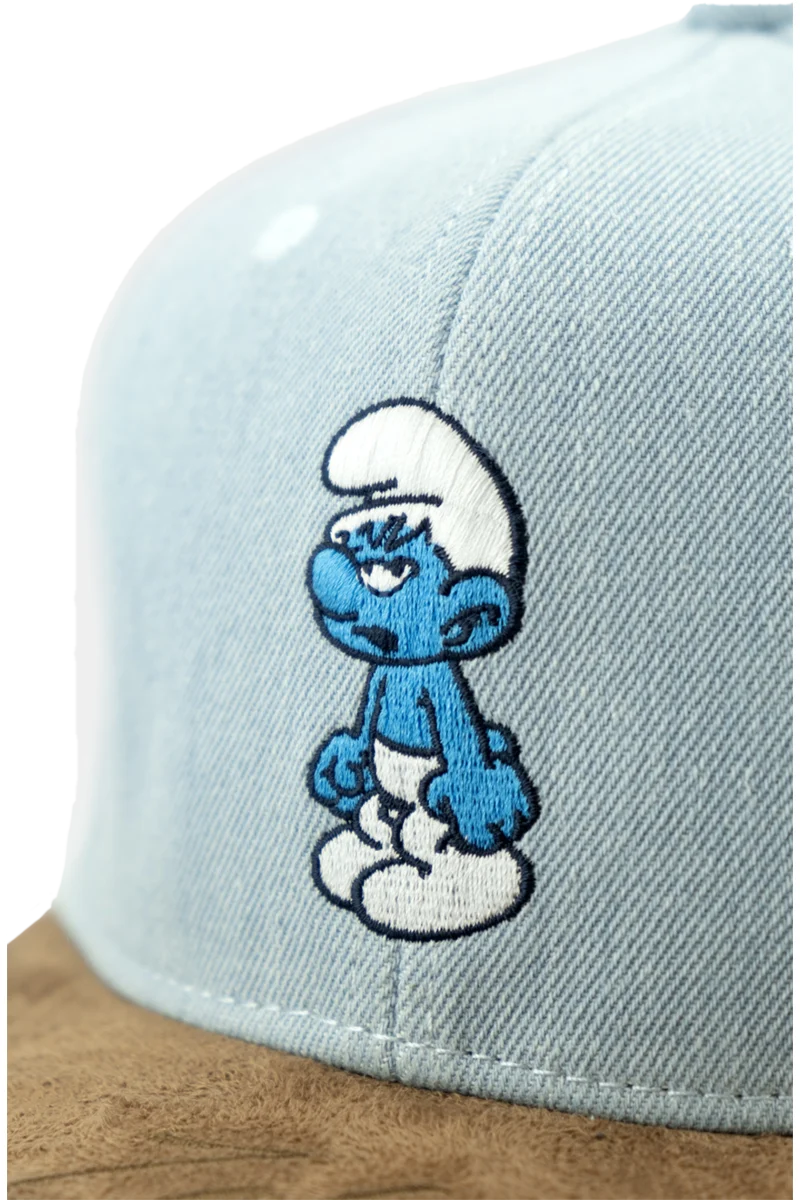 Kinder Snapback Cap Schlümpe 'Muffi Zefix'