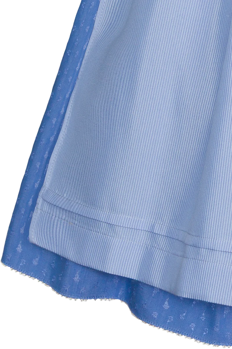 Mini-Dirndl mit Leinen