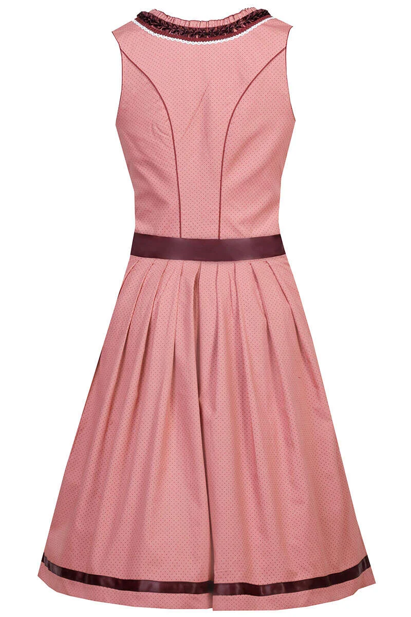 Mini-Dirndl mit Froschgoscherl-Rüschen