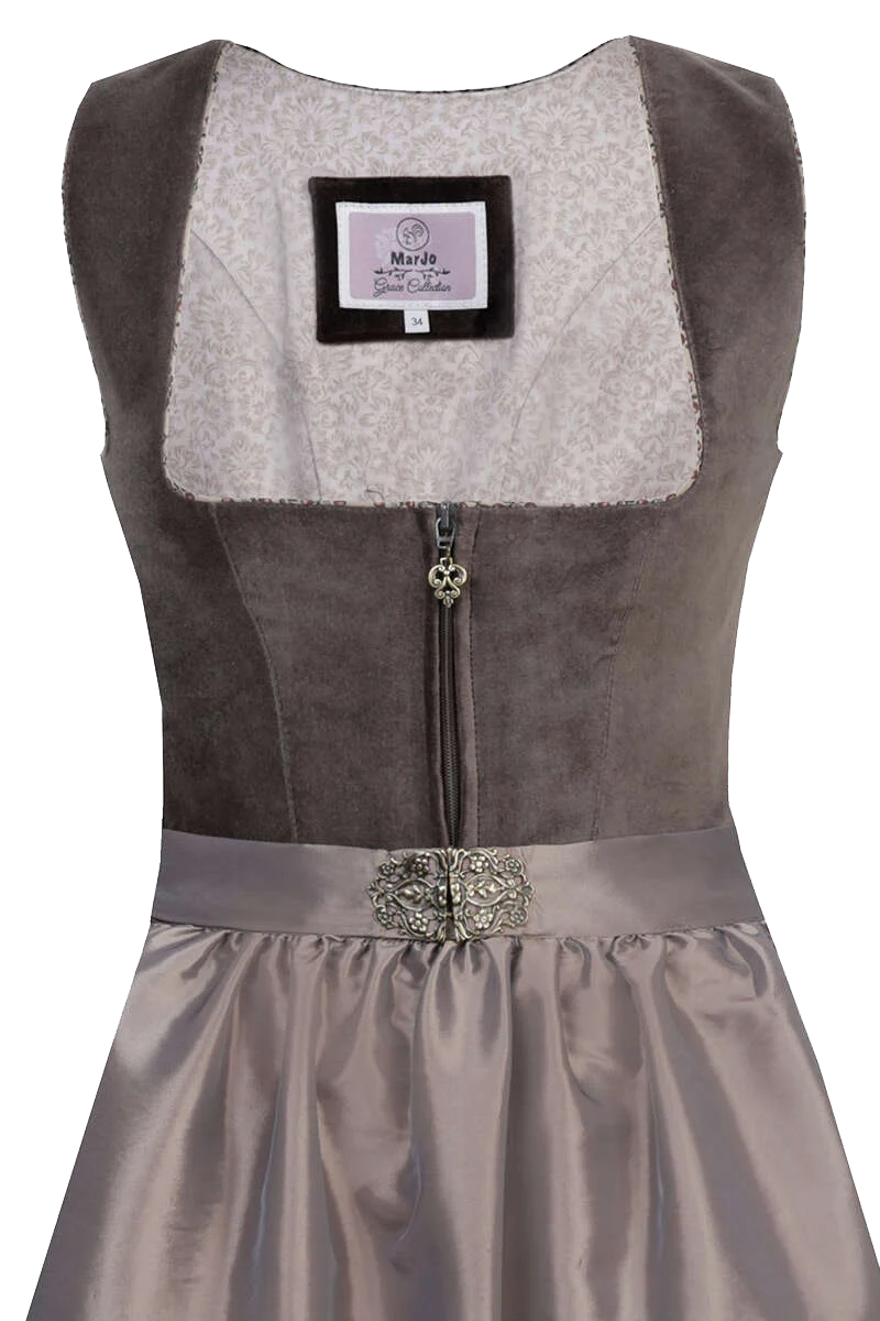 Midi-Samt Dirndl
