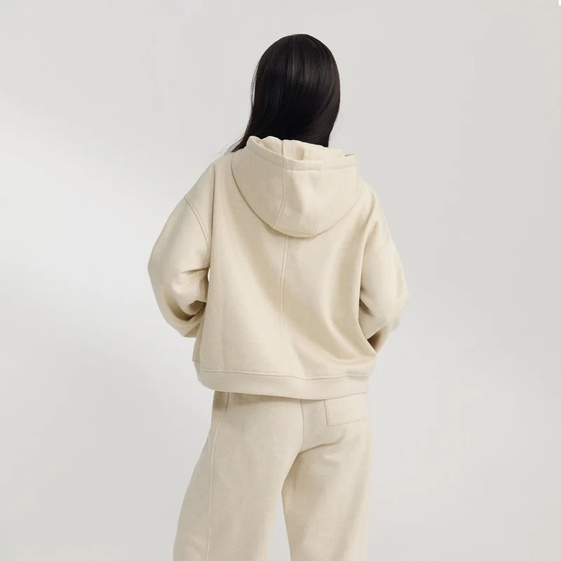 Oversized Hoodie - Haferflocken