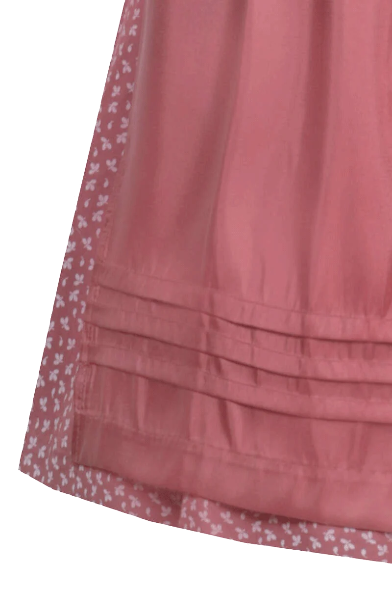 Midi-Dirndl mit Samtoberteil