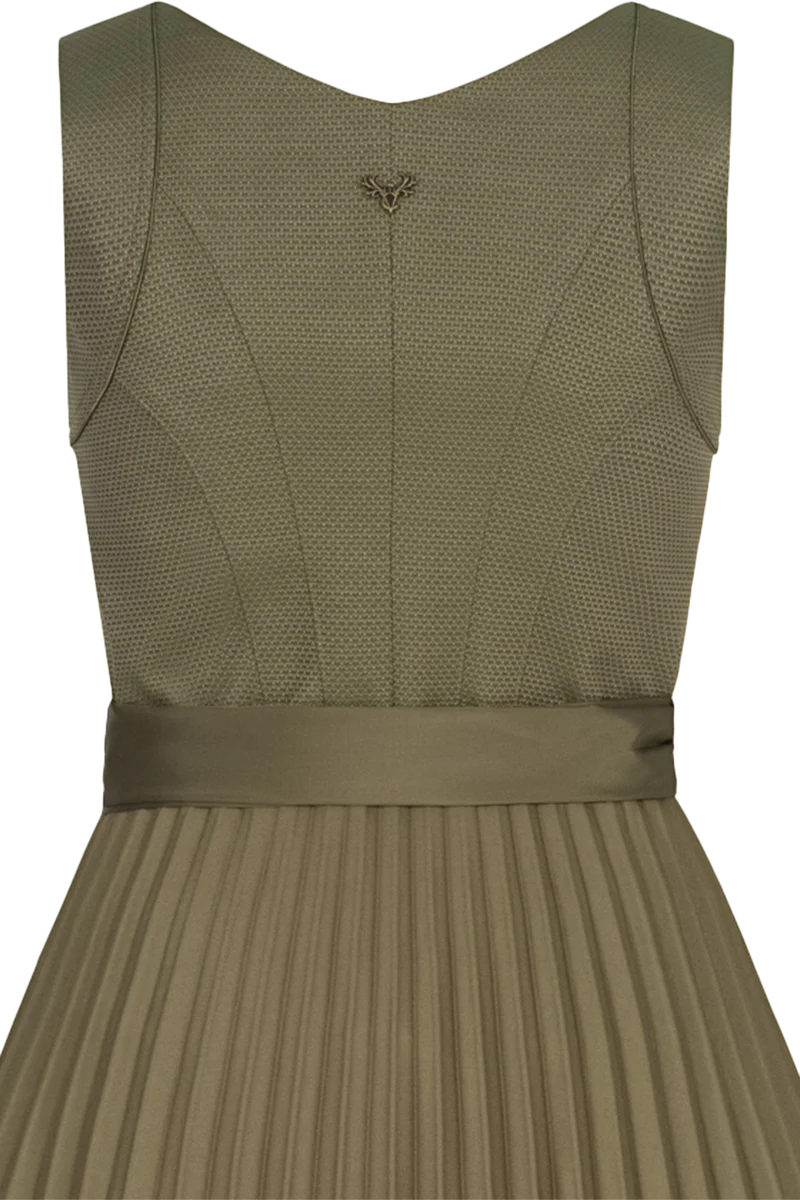 Midi-Dirndl mit Plisseerock