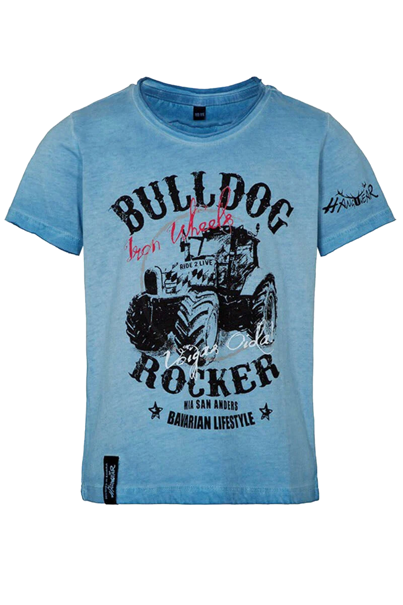 Kinder Jungs Trachtenshirt 'Bulldog'