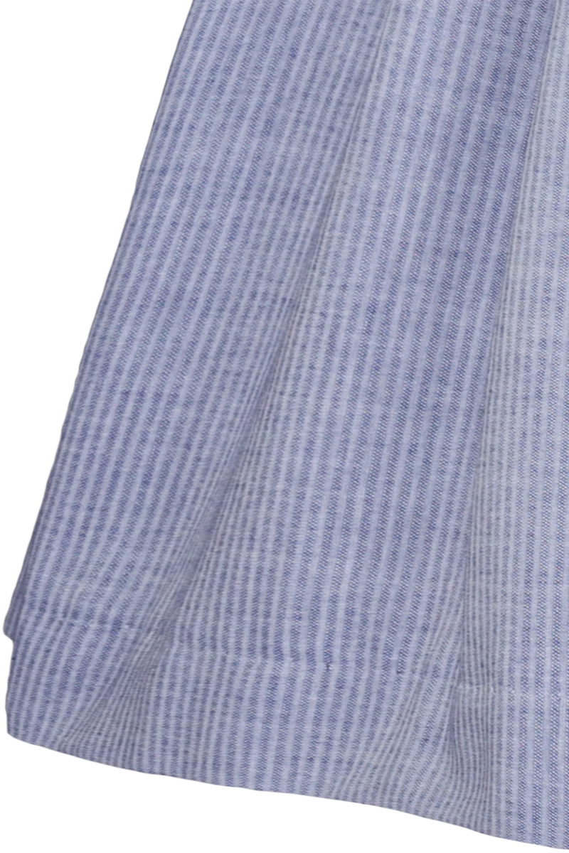 Kinderdirndl mit Streifen, floraler Schürze und Bluse