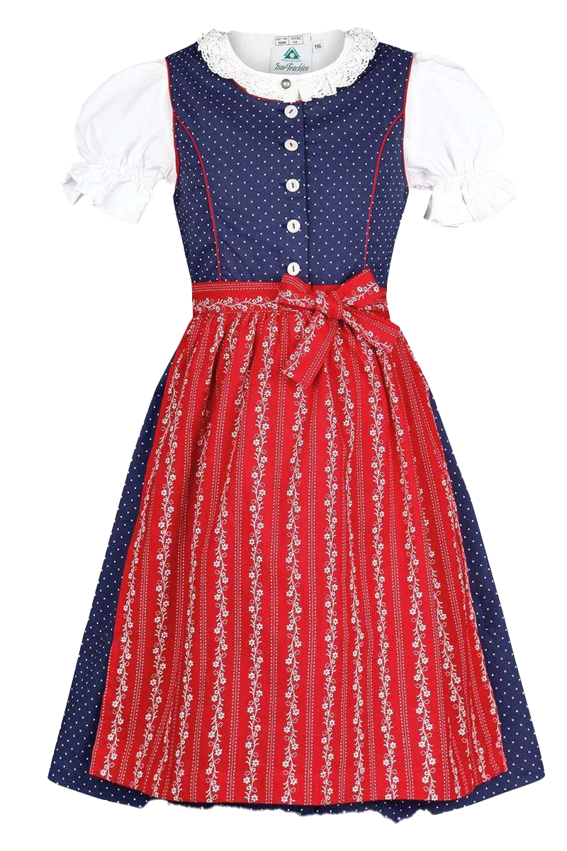 Kinderdirndl mit Bluse
