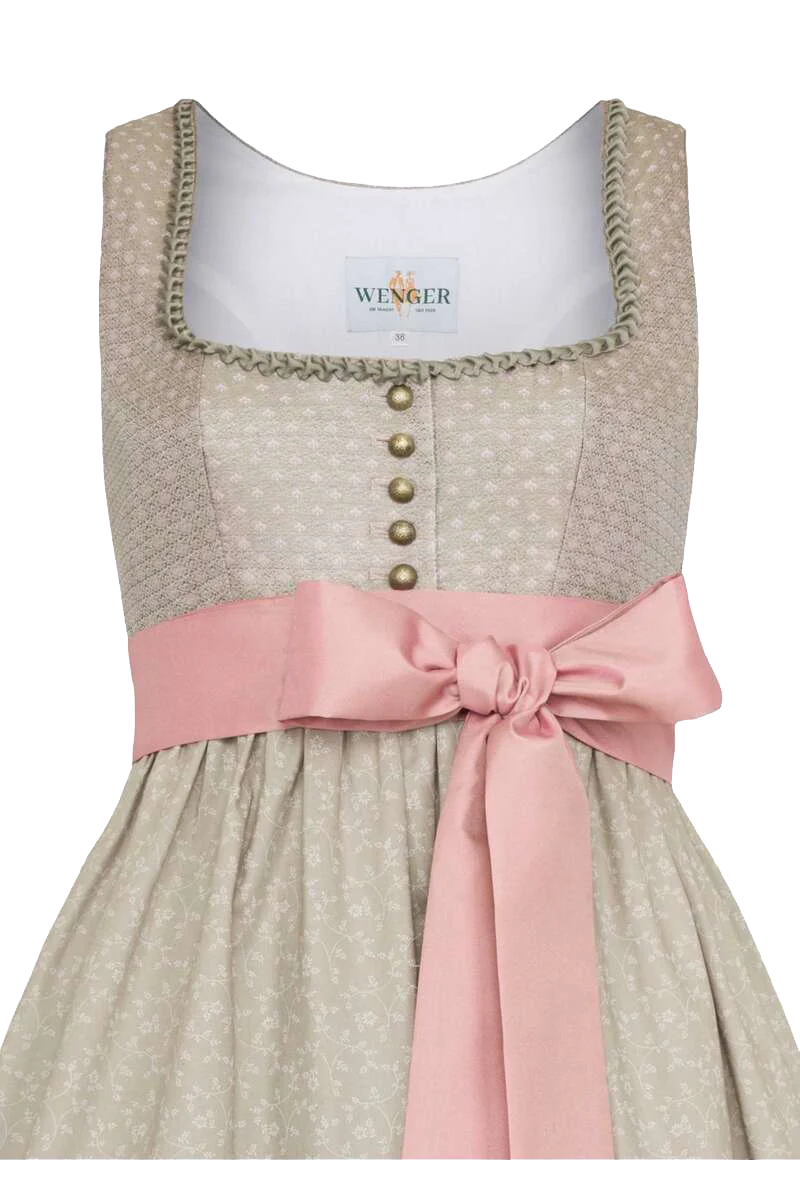 Umstandsdirndl geblümt