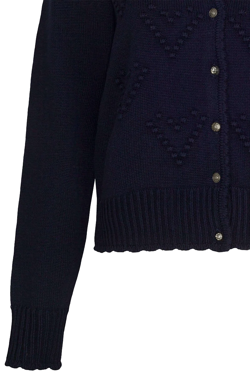 Dirndljacke Trachtenjacke mit Herzen