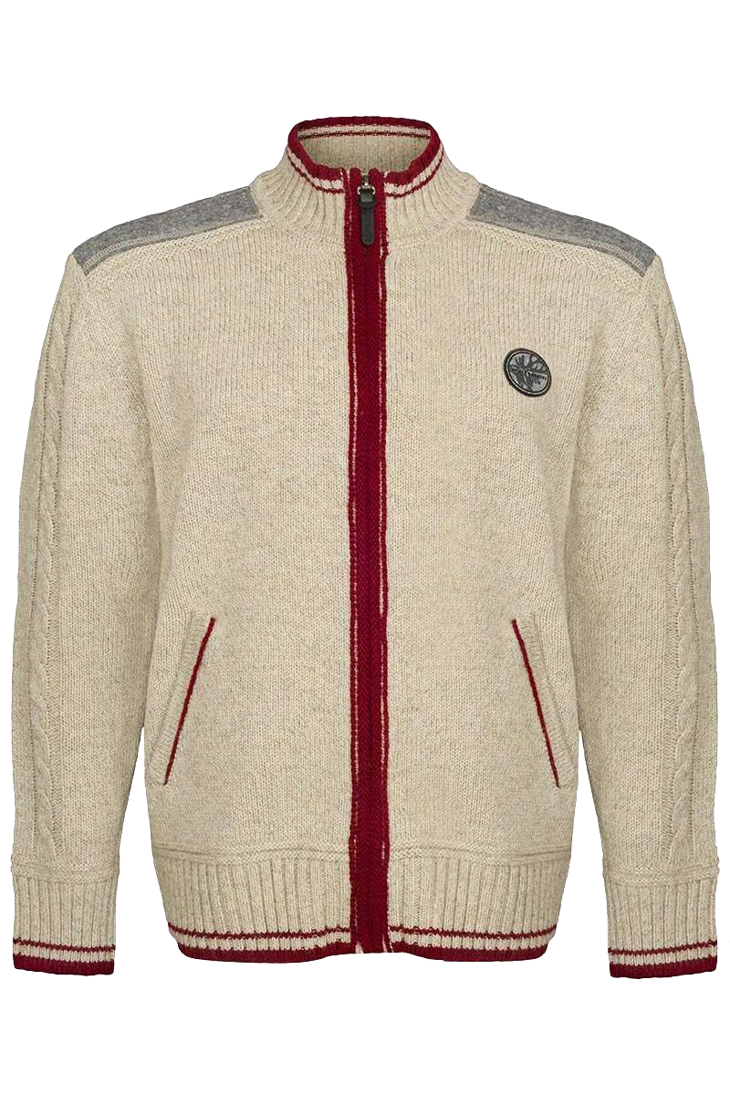 Sportliche Trachtenjacke mit Reißverschluss
