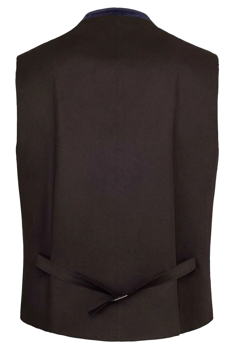 Herren Stretch Trachtenweste slim-fit