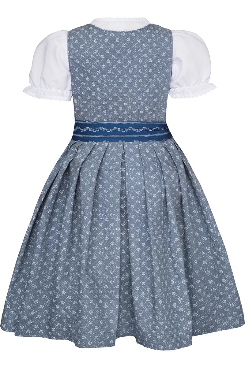 Kinderdirndl aus Baumwolle mit Bluse