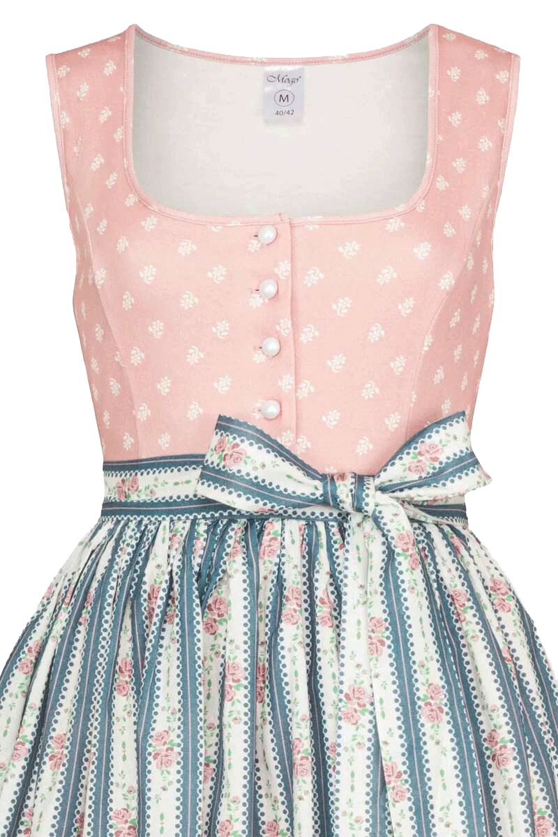 Dirndlbaumwollkleid Midi