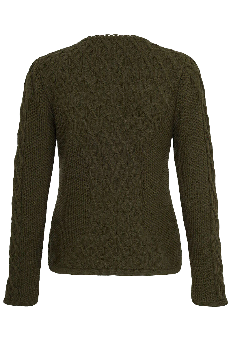 Damen Trachtenjacke Zopfstrick