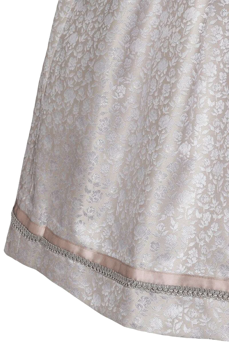 Mini-Dirndl mit Spitzenschürze