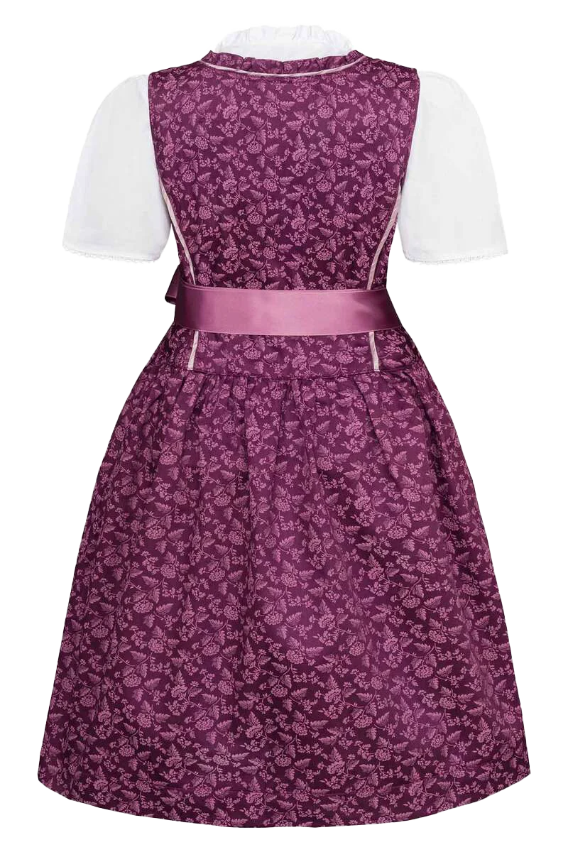 Kinder Teenie Dirndl geblümt mit Bluse