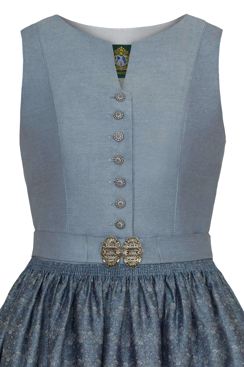 Dirndl hochgeschlossen lang