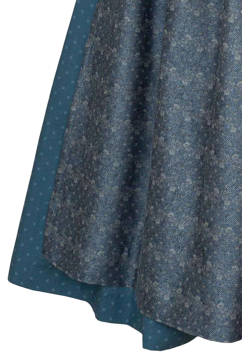 Dirndl hochgeschlossen lang