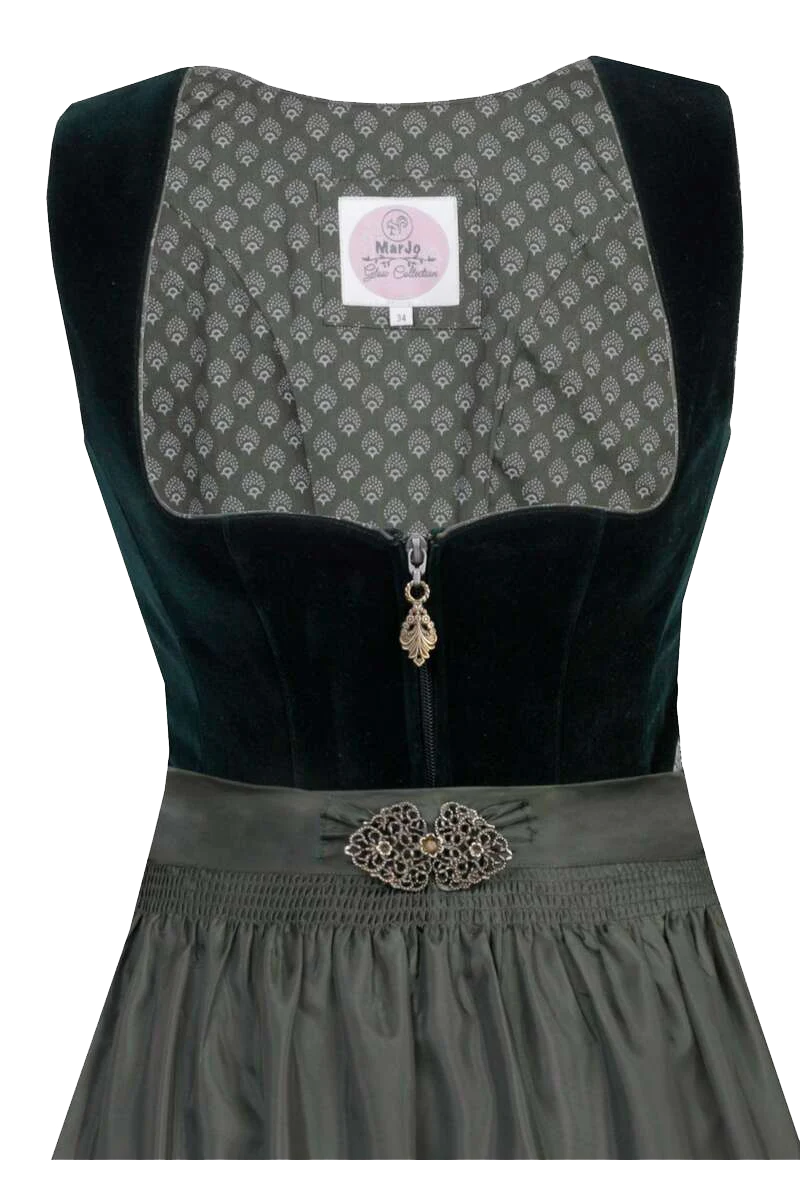 Midi Samtdirndl