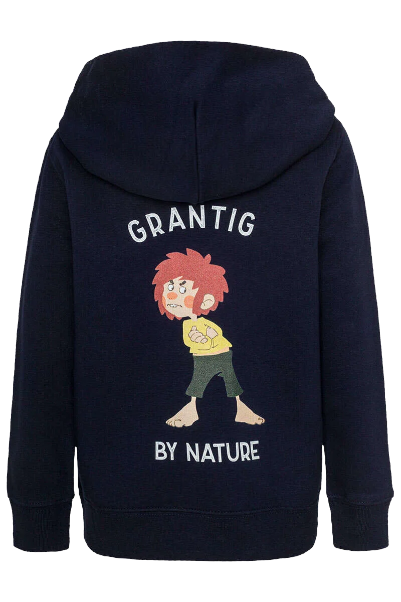 Kinder-Kapuzen-Hoodie 'Grantig by Nature' mit Pumuckl