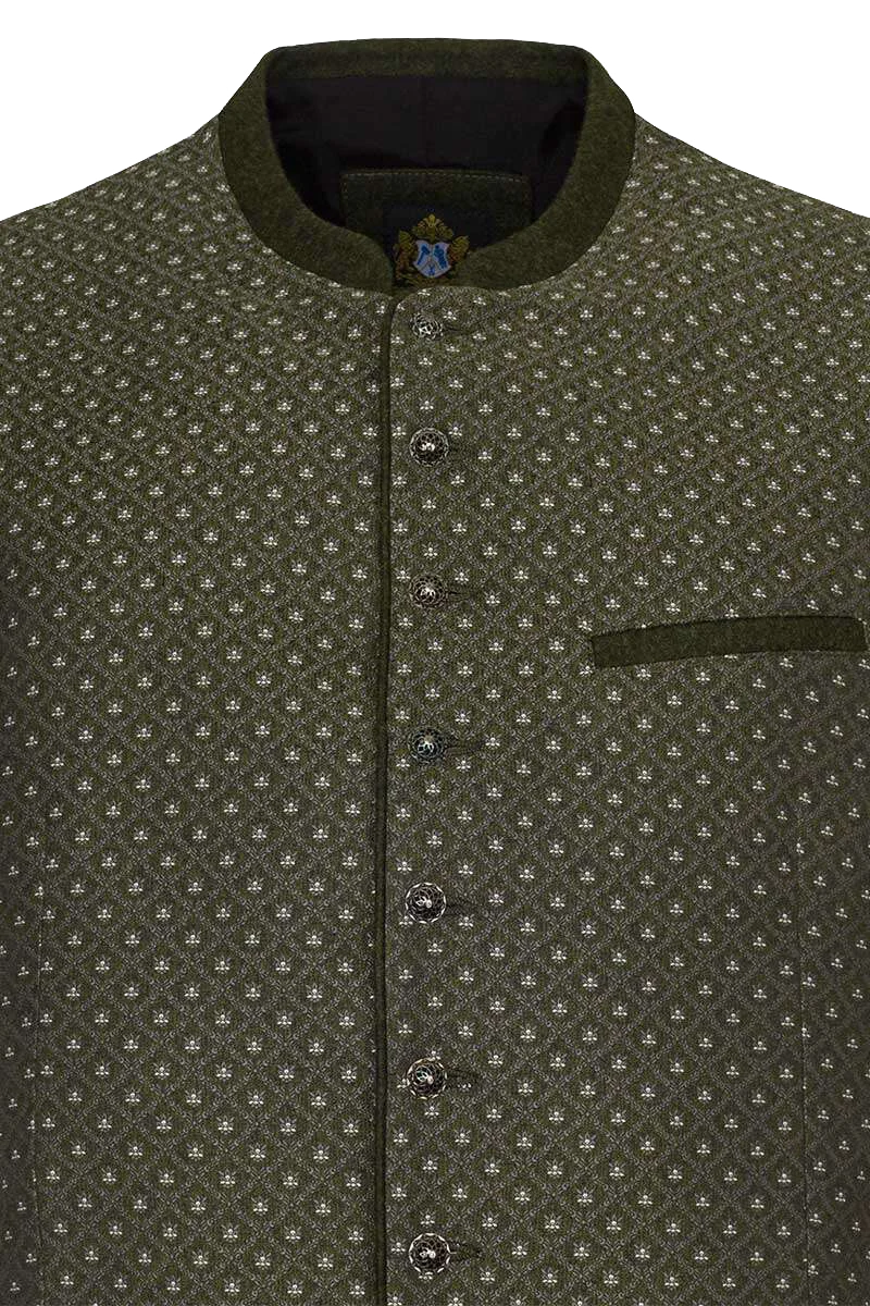 Trachtenweste Stretchrücken Slim Fit