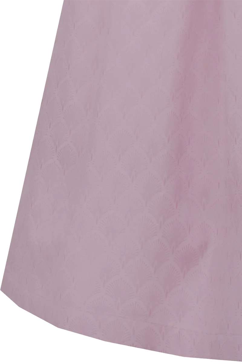 Midi-Samtdirndl mit eckigem Ausschnitt