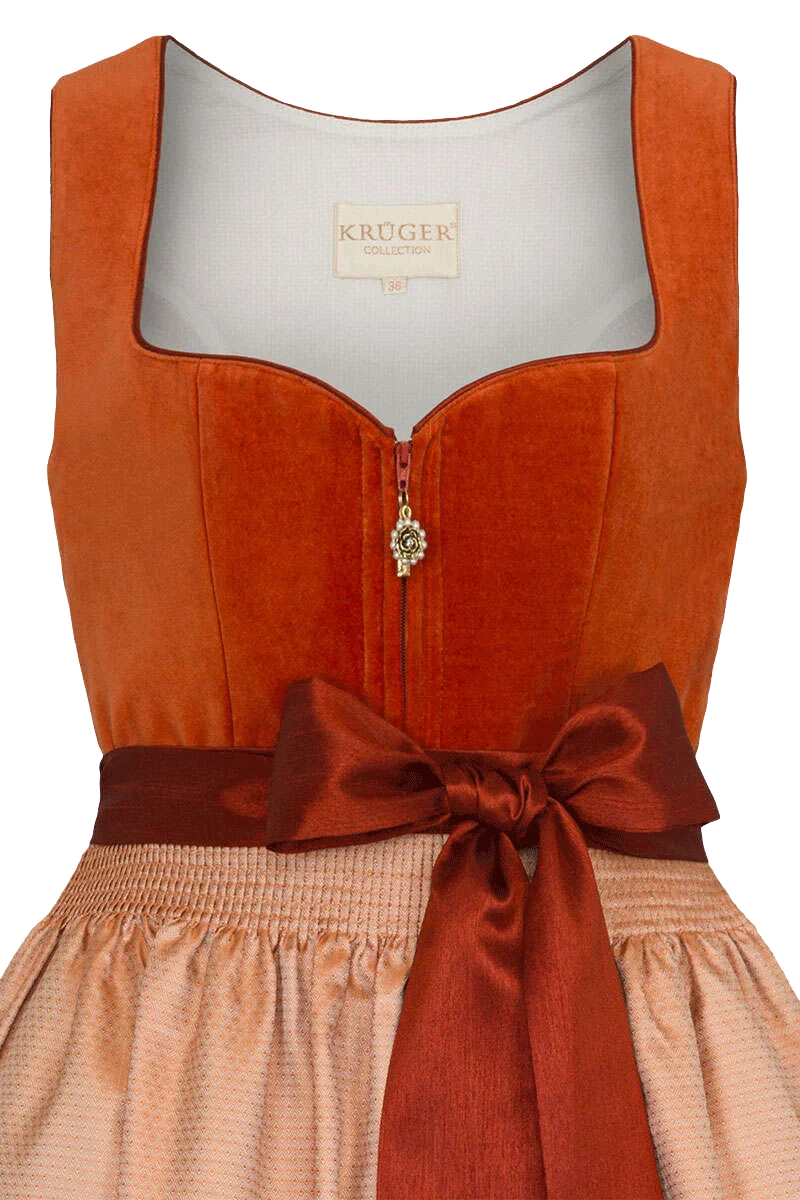 Midi-Samtdirndl