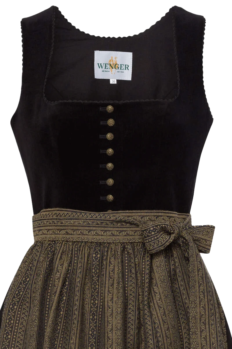 Midi-Samtdirndl