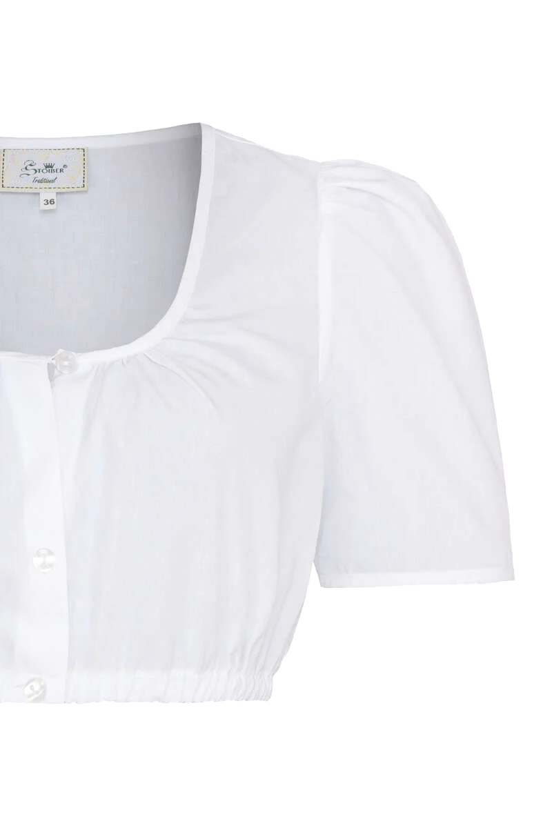 Dirndlbluse zum Knöpfen