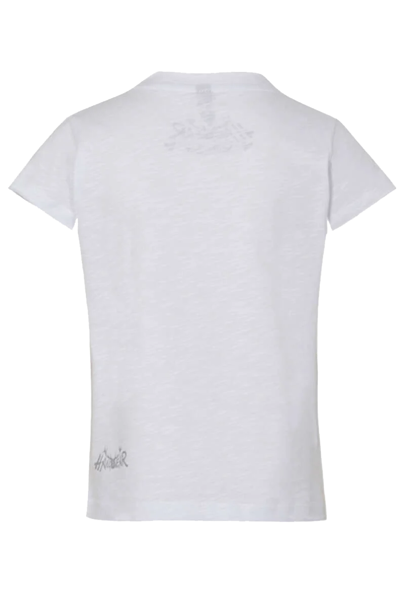 Mädchen T-Shirt Brezel mit Strass