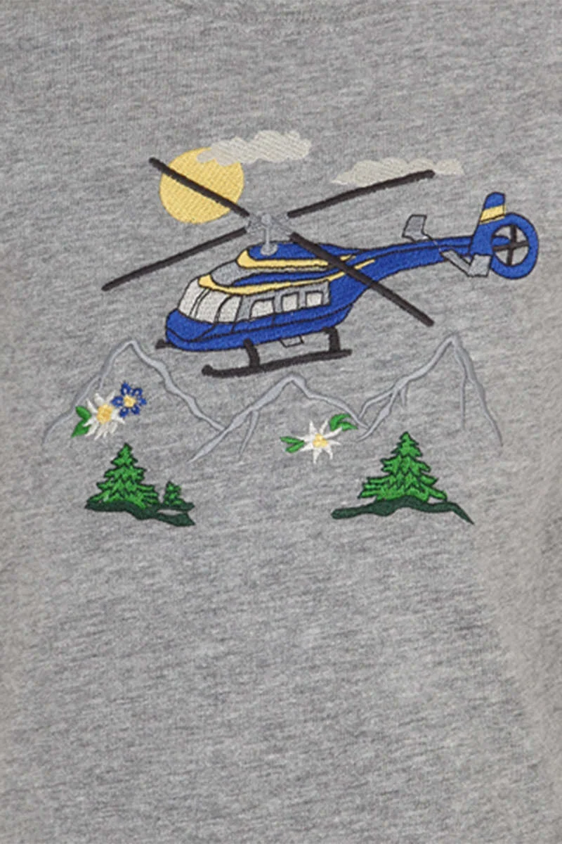 Kinder T-Shirt 'Hubschrauber'