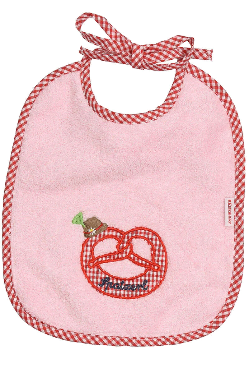 Baby Lätzchen Brezel mit Tirolerhut