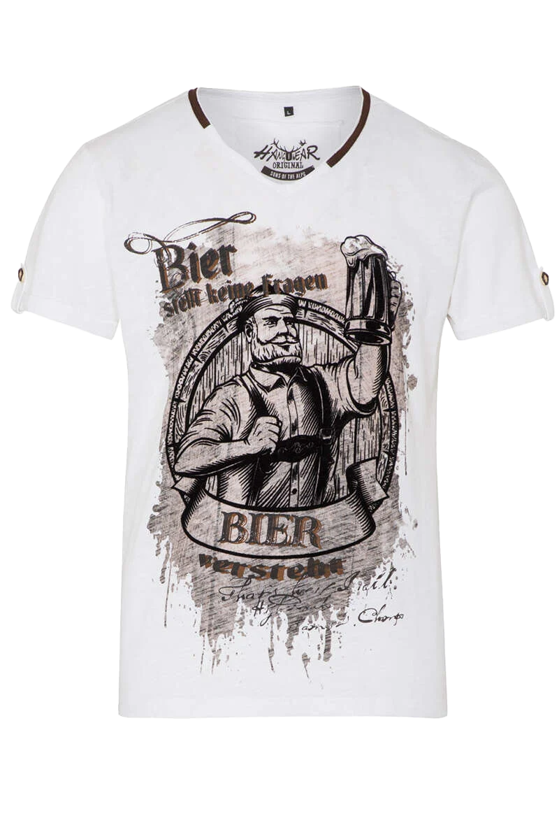 Herren T-Shirt `Bier versteht´