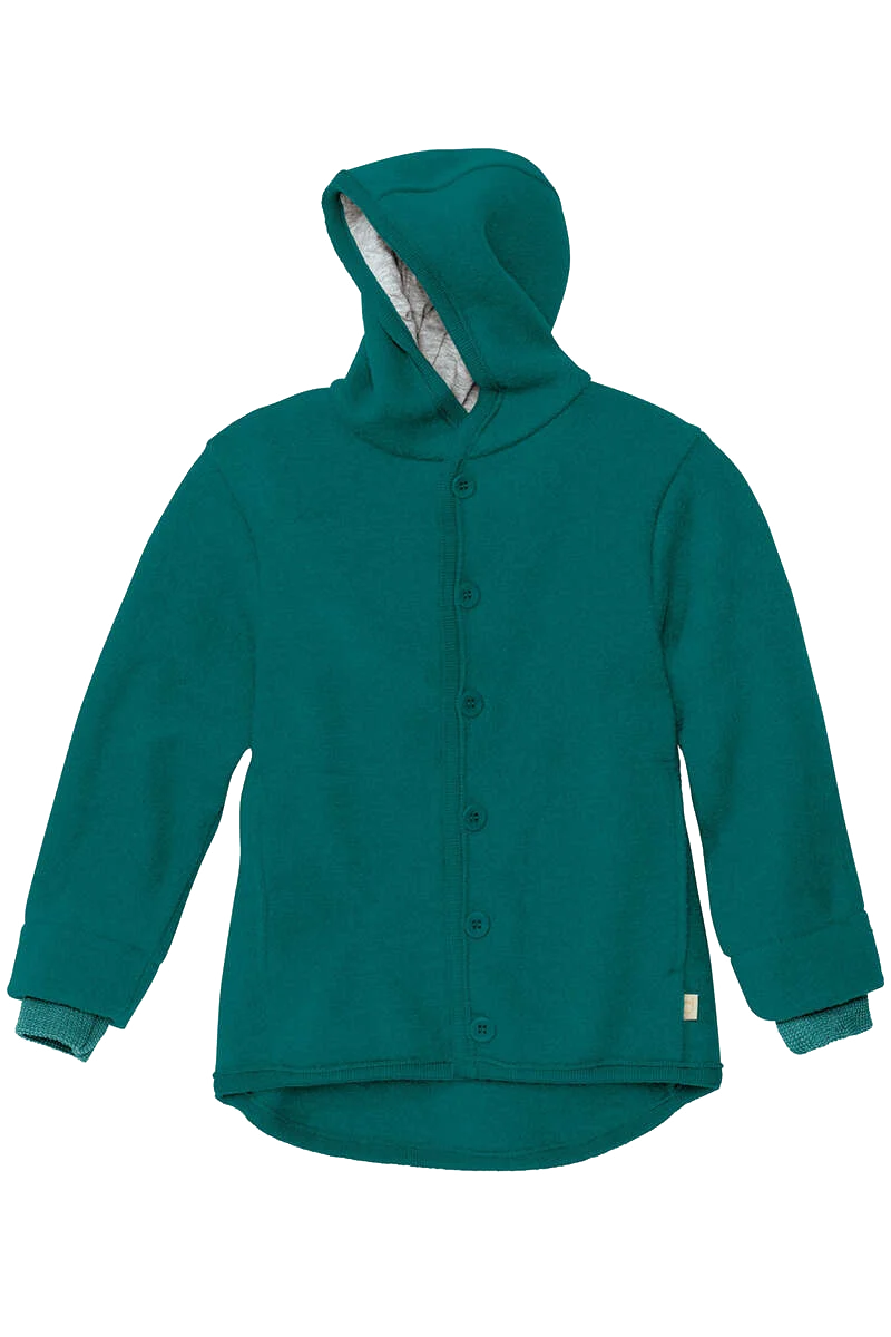 BABY Walk-Jacke Bio-Schurwolle GOTS