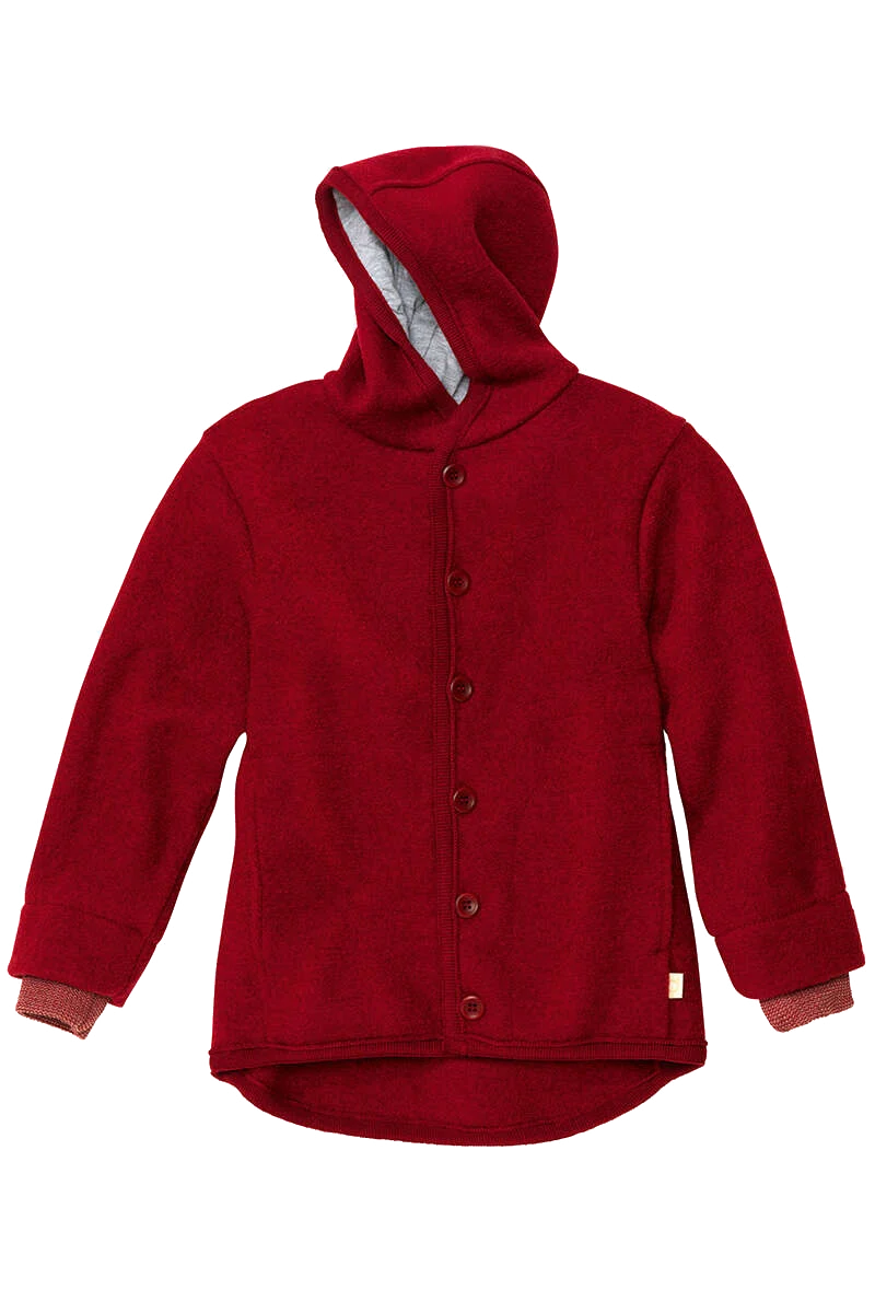 BABY Walk-Jacke Bio-Schurwolle GOTS