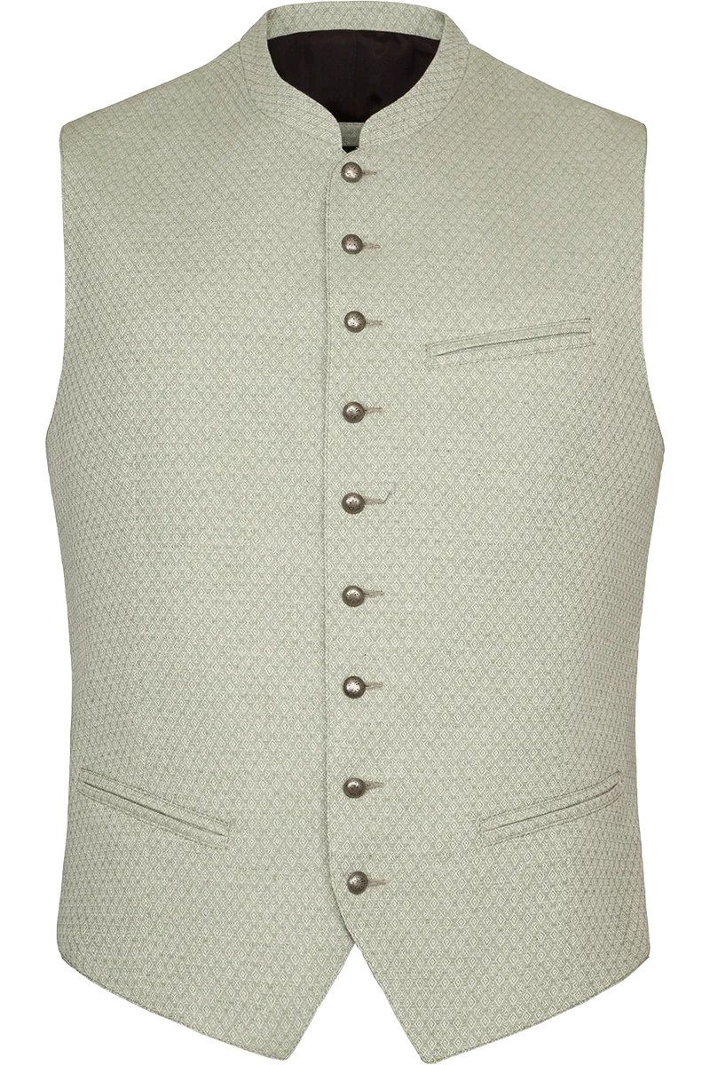 Herren Trachtenweste Slim-Fit