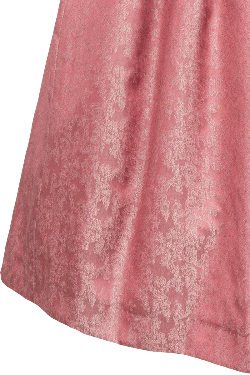 Midi-Dirndl mit Spitzenschürze