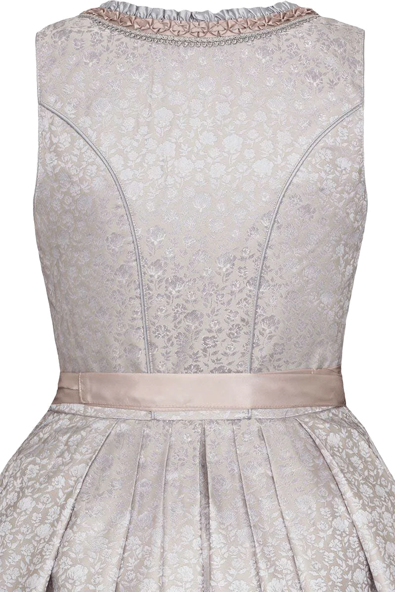 Mini-Dirndl mit Spitzenschürze