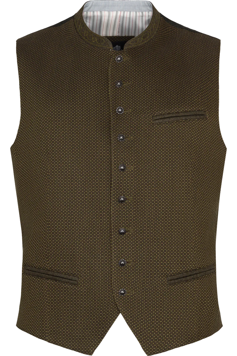 Herren Trachtenweste Slim-Fit