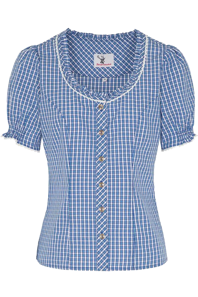 Trachten Miederbluse kariert