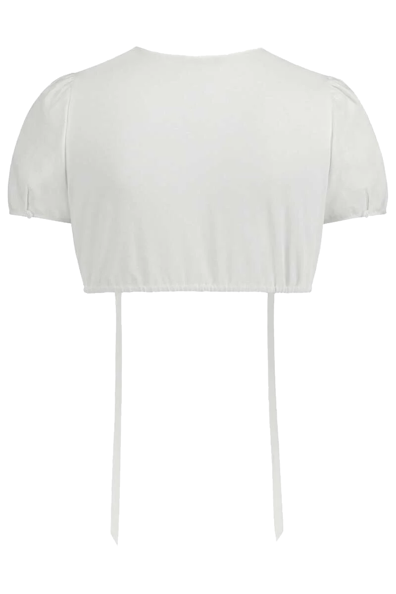 Damen Dirndlbluse mit Leinen