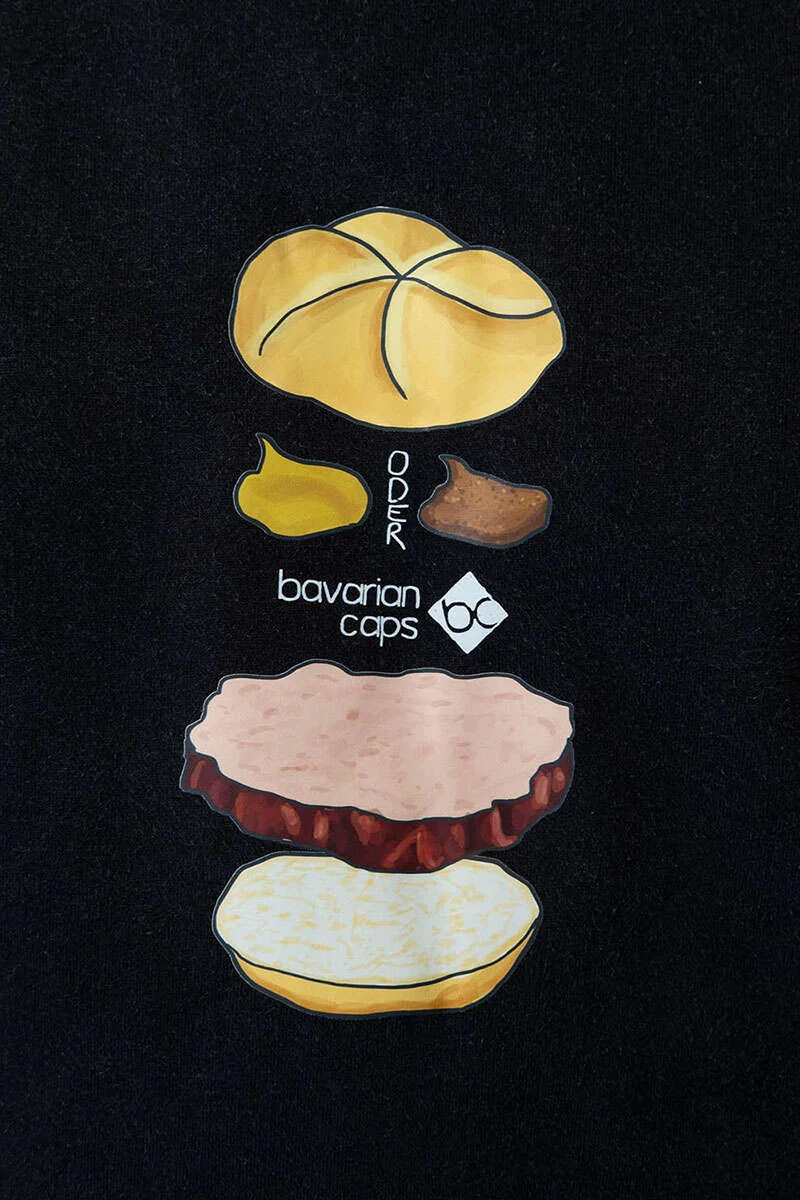 Herren Sweater 'Bavarian Burger'