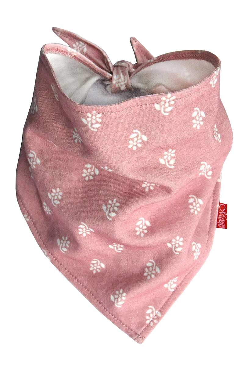 Mädchen Trachten Kopftuch Halstuch mit Blumenprint