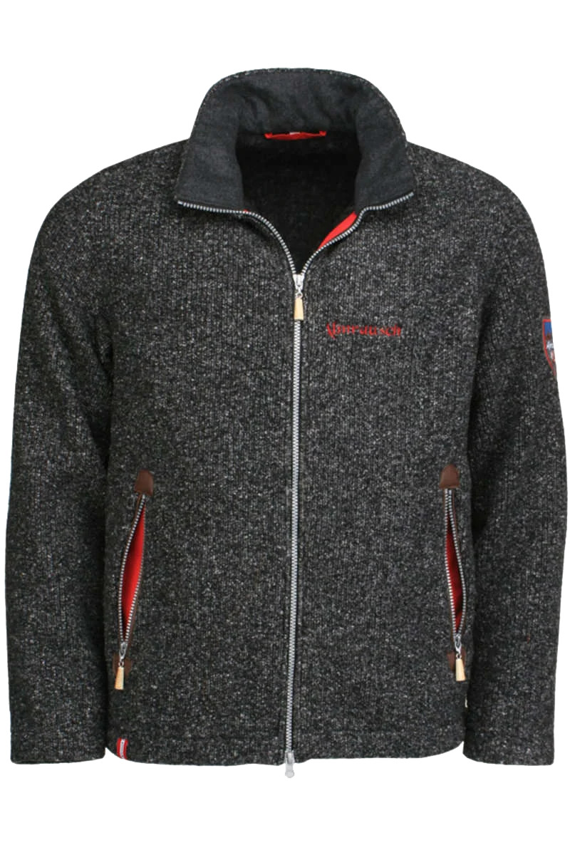 Herren Strickjacke sportiv