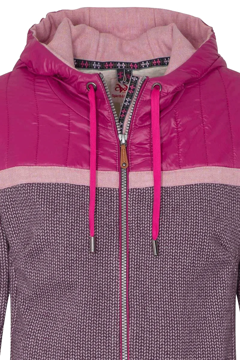 Alpine Damen Outdoorjacke mit Kapuze