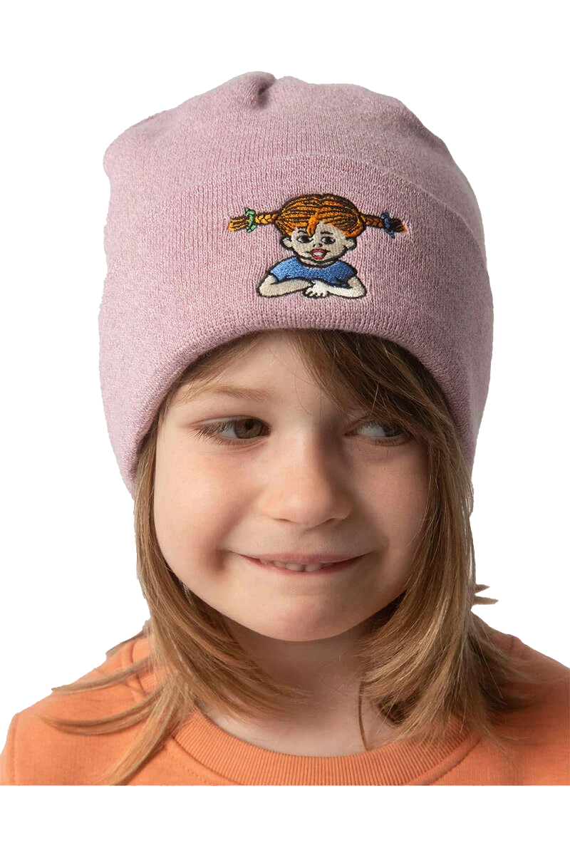 Kinder Strickmütze Pippi Langstrumpf